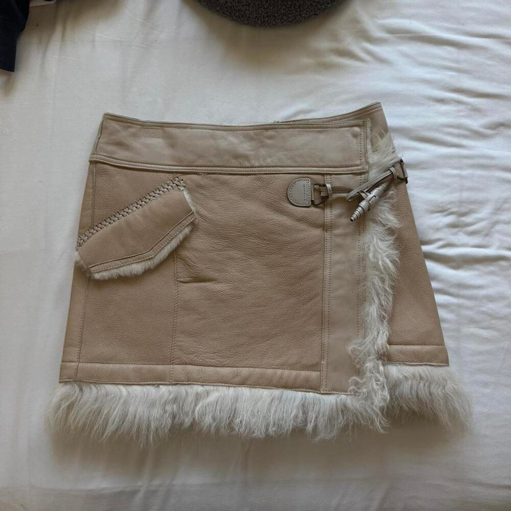 Burberry blue label mini skirt